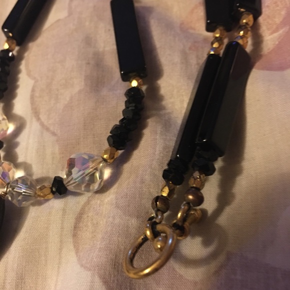 crystal  necklace like new  18kt - Picture 4 of 8